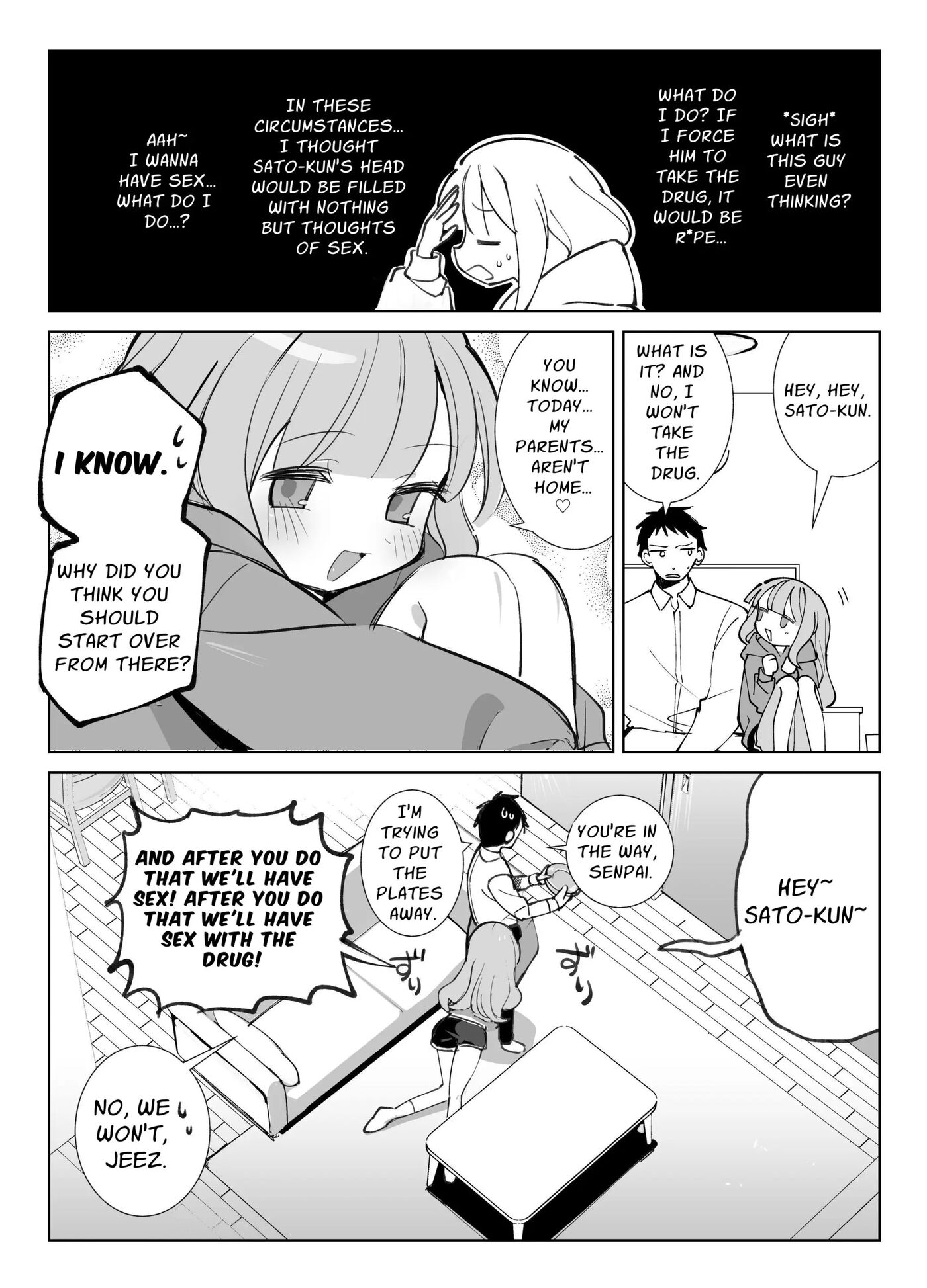 Raw Onahole ~a Story Of A Horny Woman Who Incites You Into Fucking Her Like Crazy~ Chapter 1000 Page 9